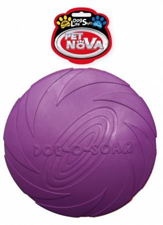 RUB-DISC-VIOLET-22CM